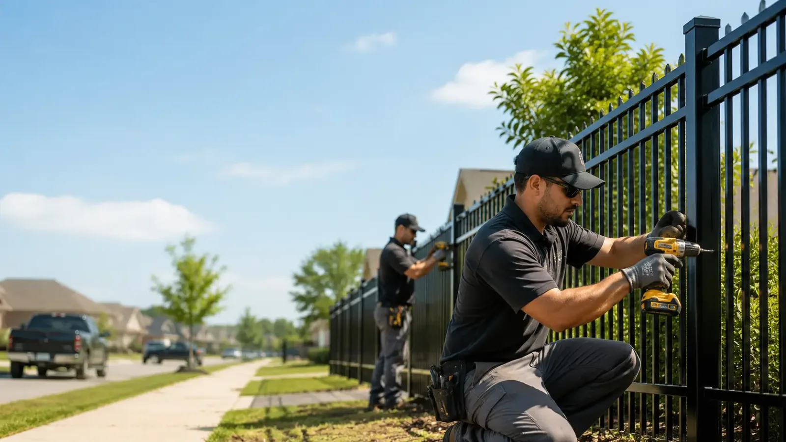 Metal Fence Installation in Mystic, CT